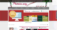 Desktop Screenshot of notaio.org